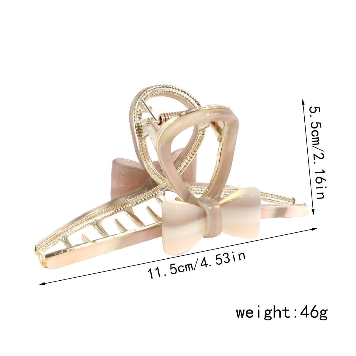 2024 NEW ACETATE BOW HAIRPIN_CWAHA2331