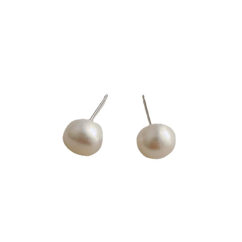 Personality s925 silver needle ear studs