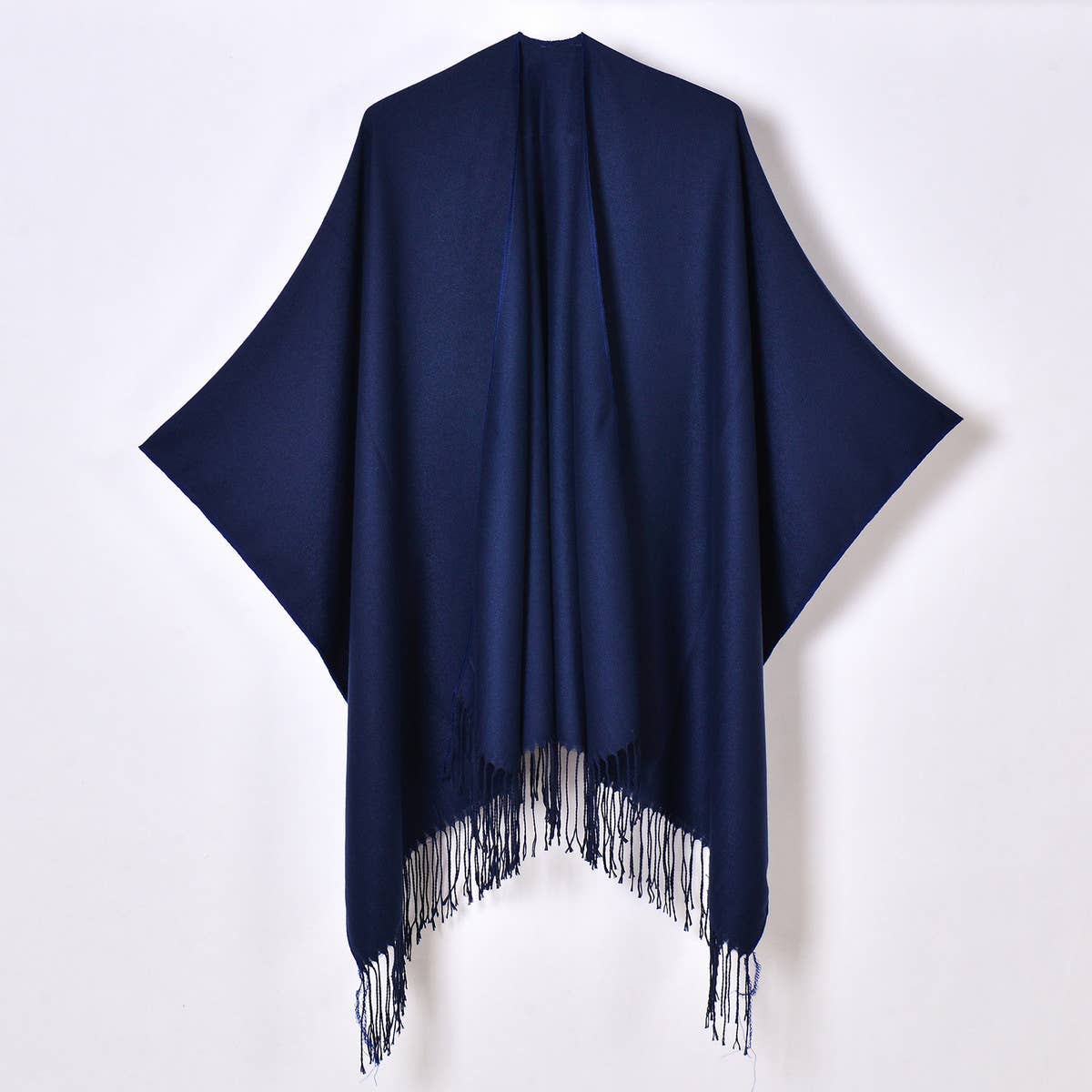 2024 NEW SOLID COLOR TASSEL SPLIT SHAWL_CWASC0962