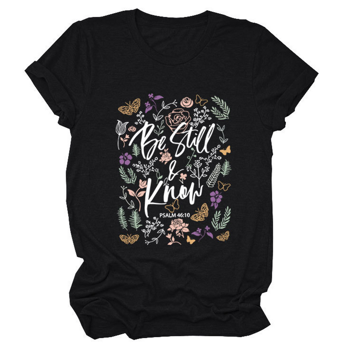 Women??¢s Faith Tee, Be Still and Know_CWTTS1480