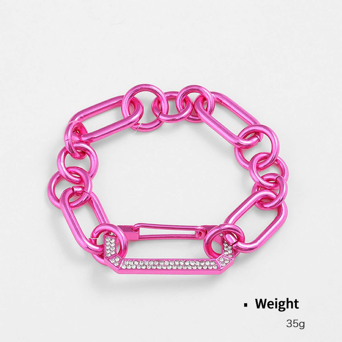 PINK SMALL FRESH EARRINGS NECKLACE BRACELET SET_CWAJE2937