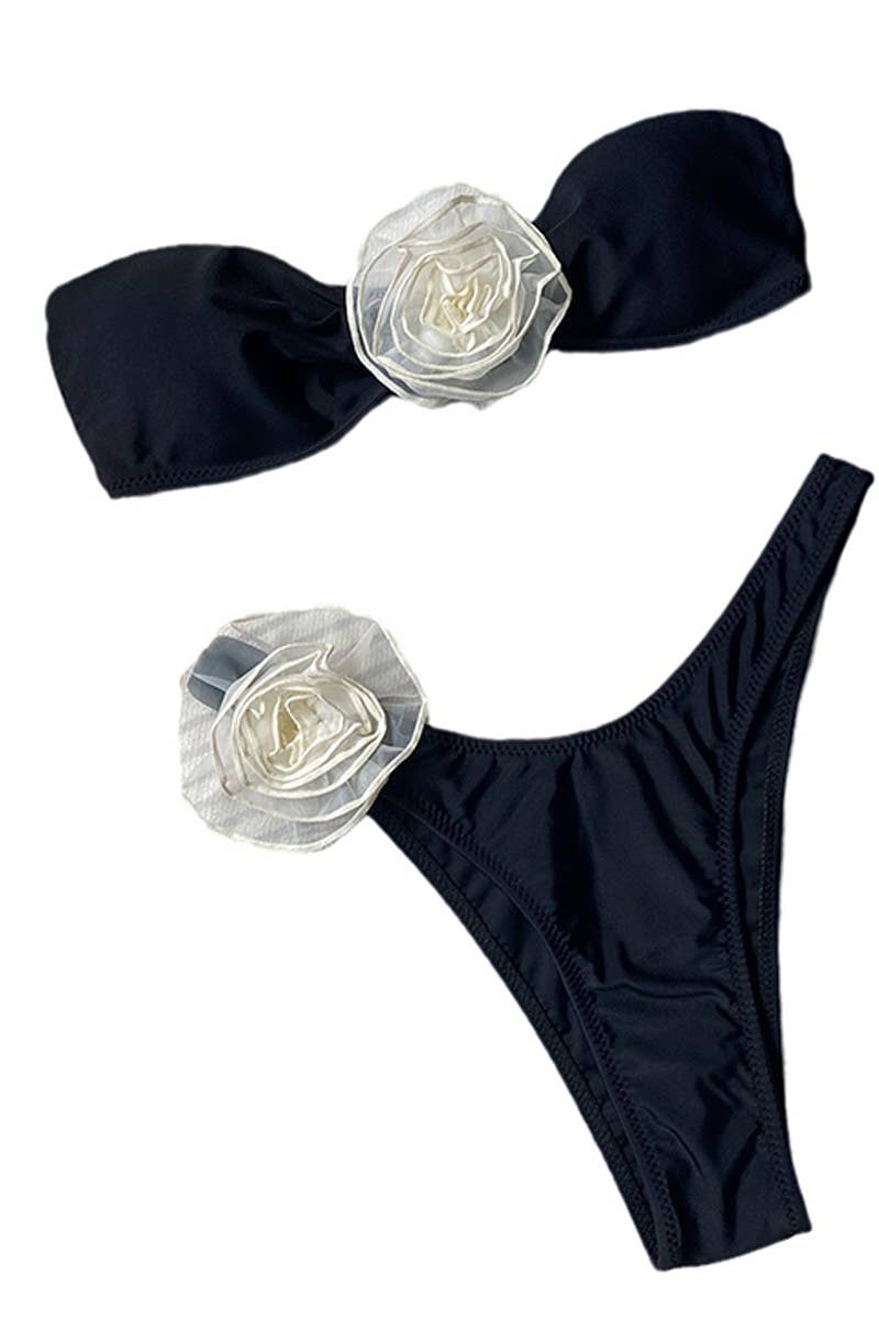 CWMW0787_3D BIKINI FLOWER SEXY SWIMSUIT