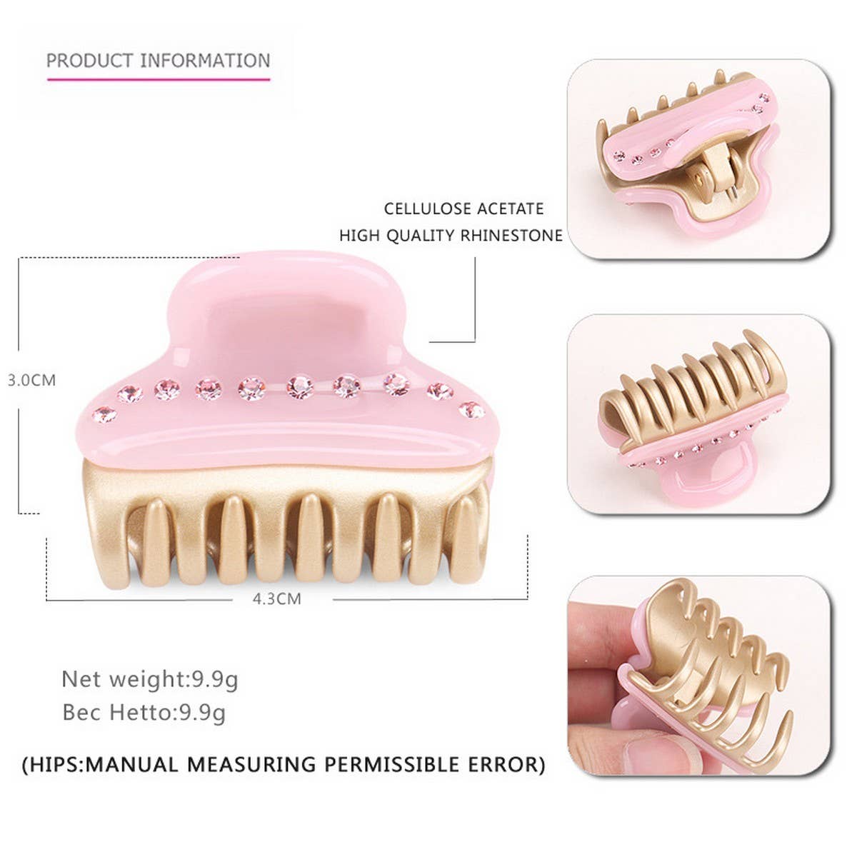 ACETATE SINGLE ROW DRILL MEDIUM SIZE GRIPPER_CWAHA4246