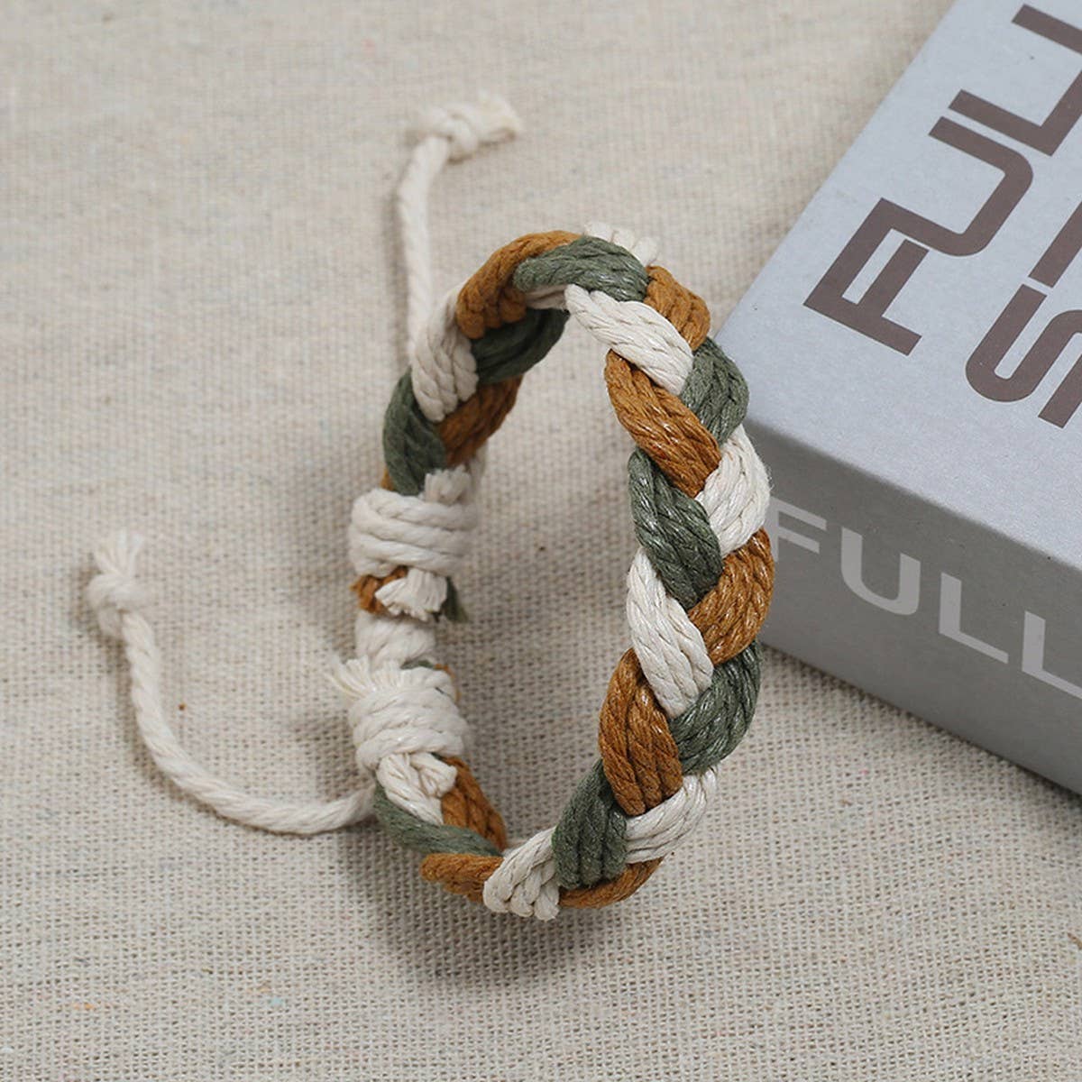 NEW SIMPLE COLORFUL HEMP ROPE COUPLE BRACELET