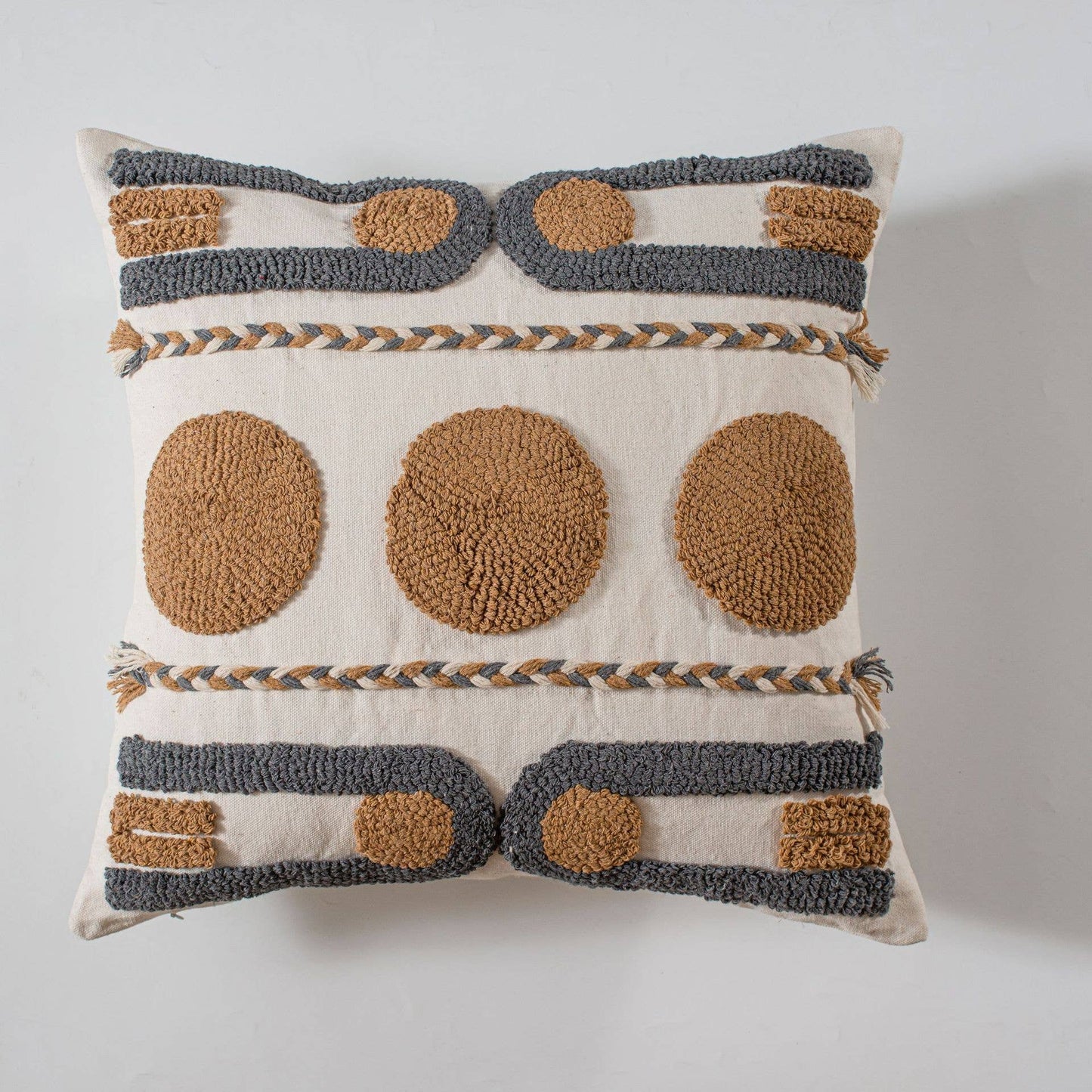 MULTI FLEECE PATTERNED COZY PILLOW COVER