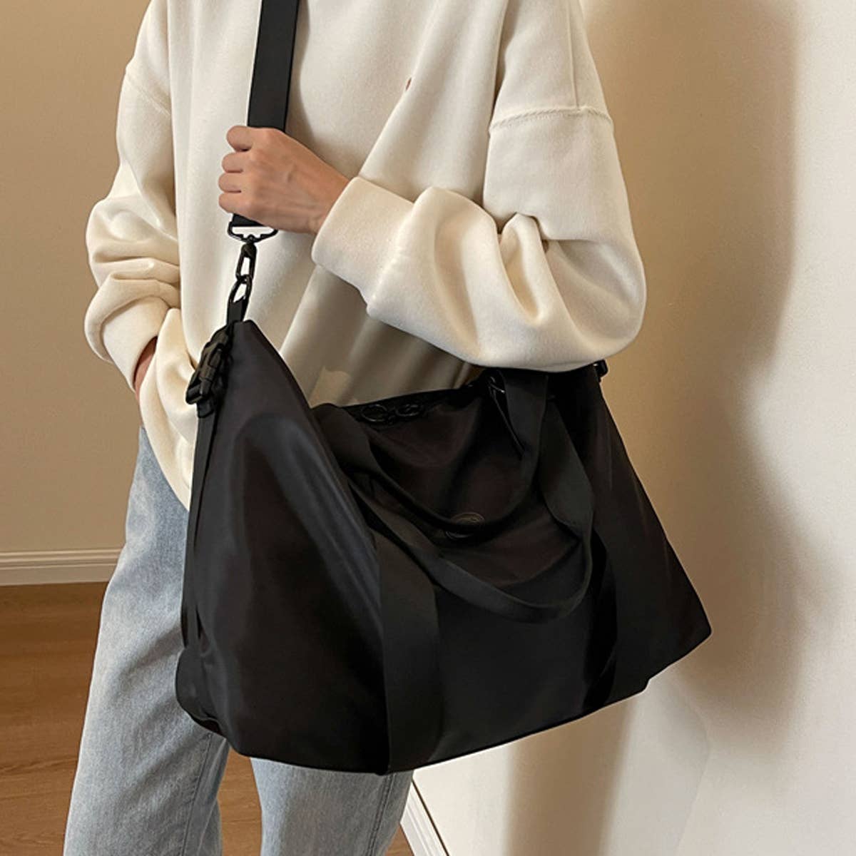 WATERPROOF TRAVEL LUGGAGE SHOULDER BAG_CWAB1771