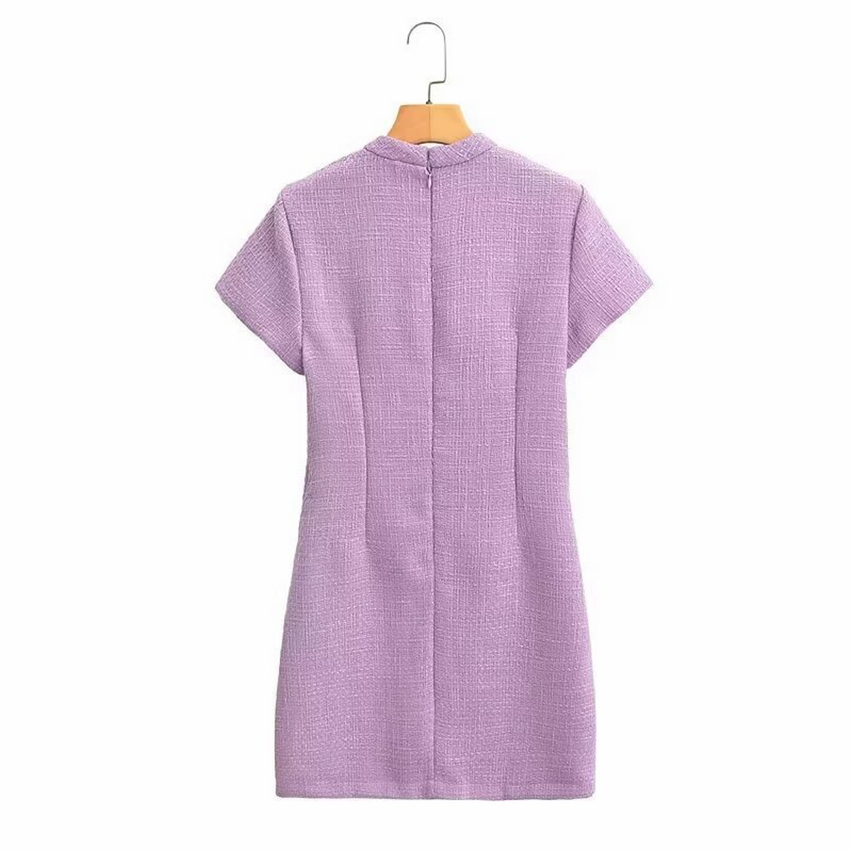 Women??¢s French Chic Short Sleeve Dress_CWDMD5822