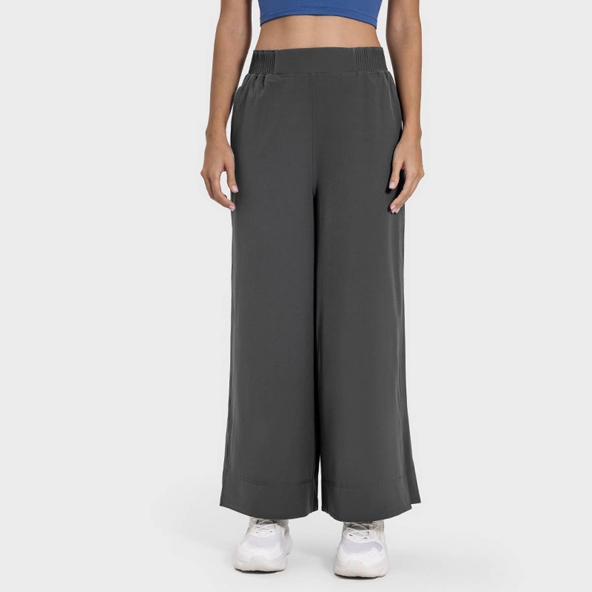 Women's Ice-Feel Wide-Leg Yoga Pants