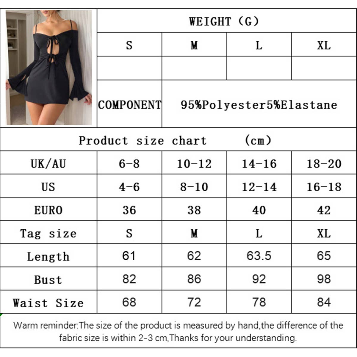 Sexy line neck high-waisted slim-cut halter dress