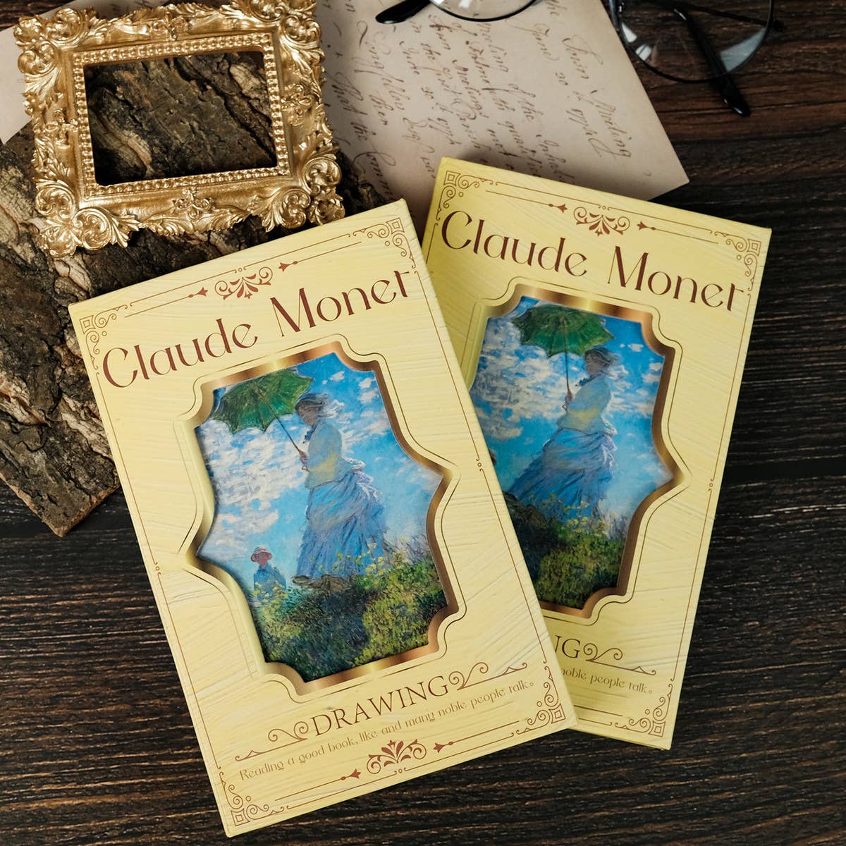 OIL PAINTING HARD COVER THICK NOTEBOOK_CWMM1847