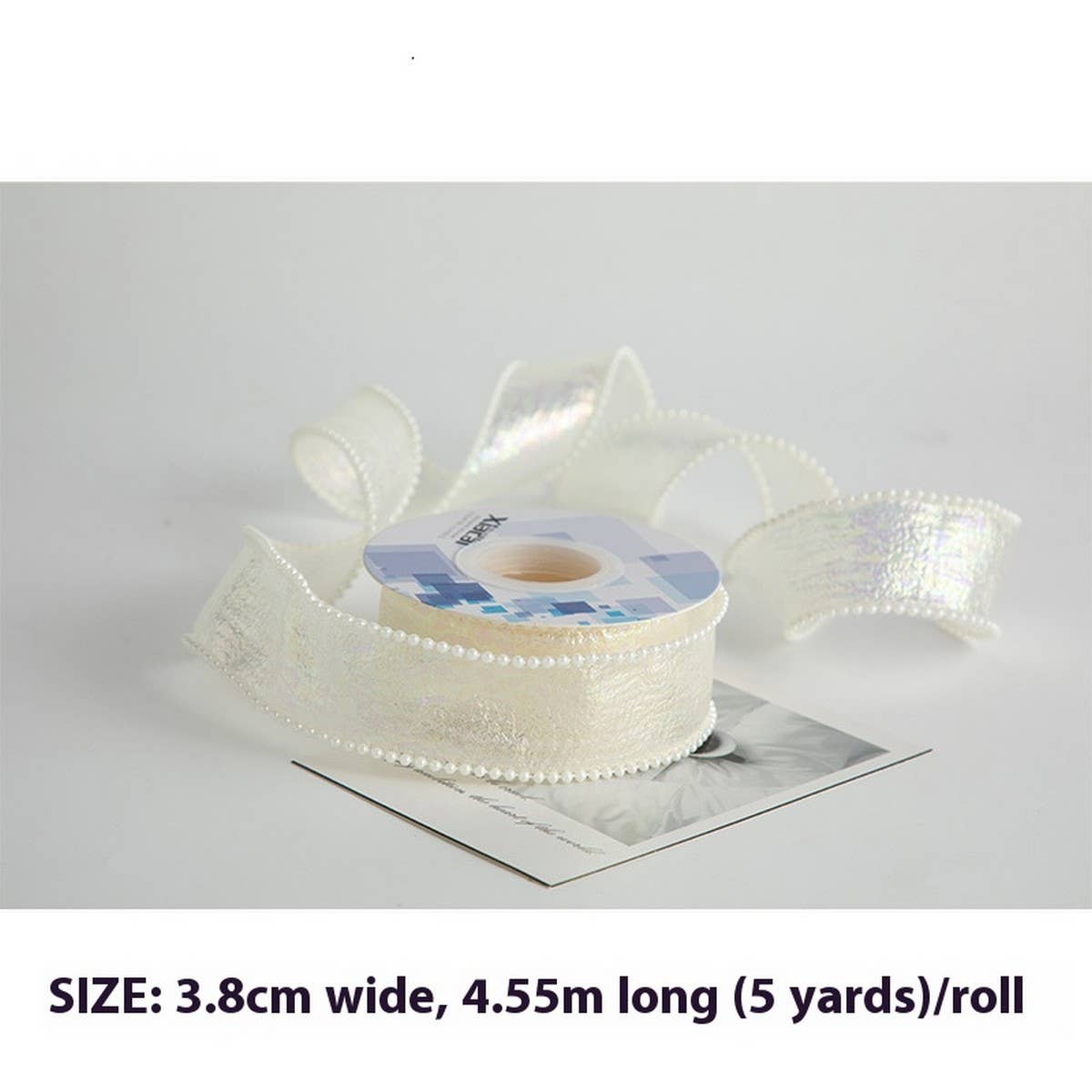 COLORFUL FISHTAIL FLOWER GIFT DIY RIBBON