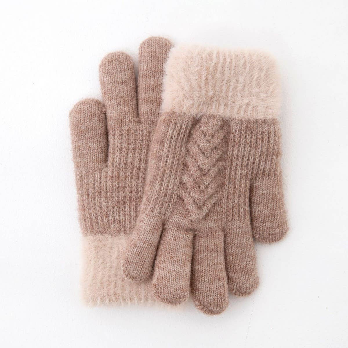 CWAG00570_KIDS WINTER PLUSH DOUBLE LAYER WARM GLOVES