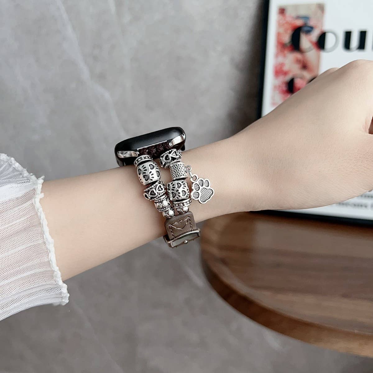 IWATCH9-1 SE TIBETAN SILVER WATCH STRAP