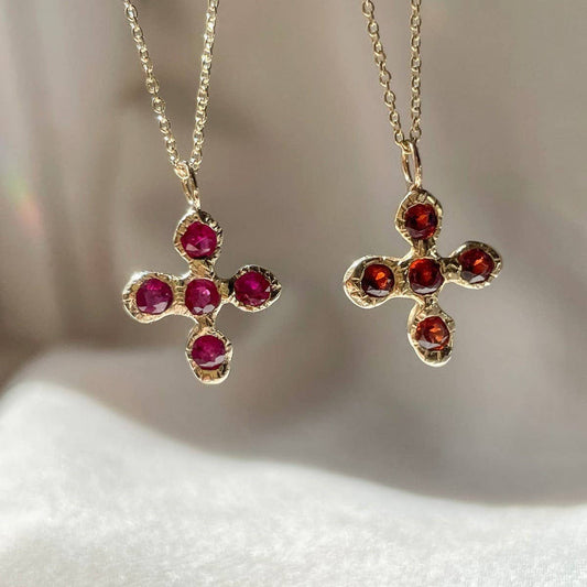 NEW ARRIVAL CROSS VAMPIRE PENDANT NECKLACE