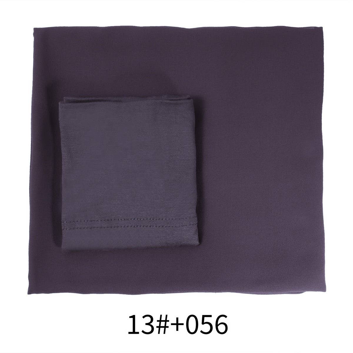 TWO-PIECE CHIFFON SHAWL AND HEADSCARF