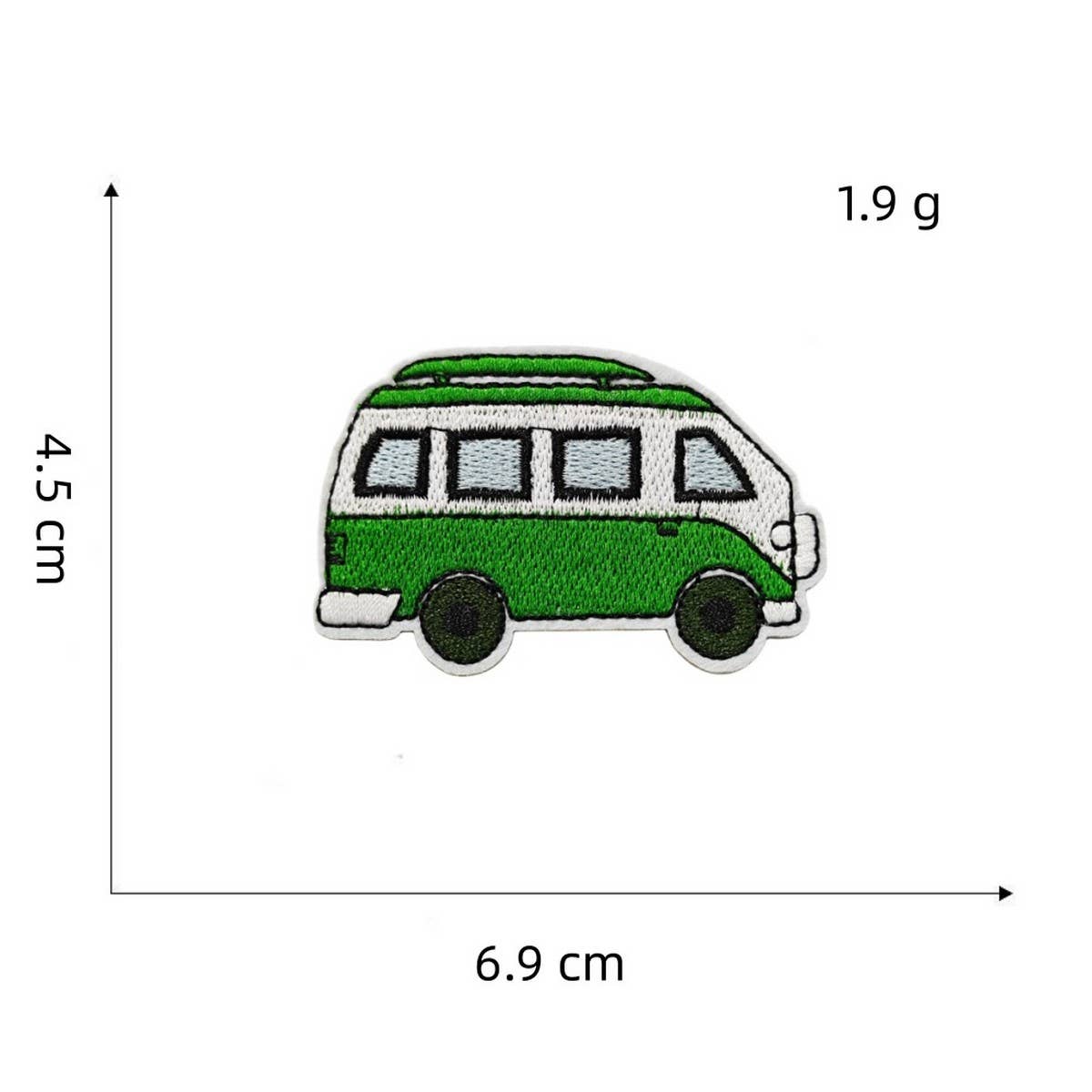 GREEN SERIES CARTOON EMBROIDERED PATCH