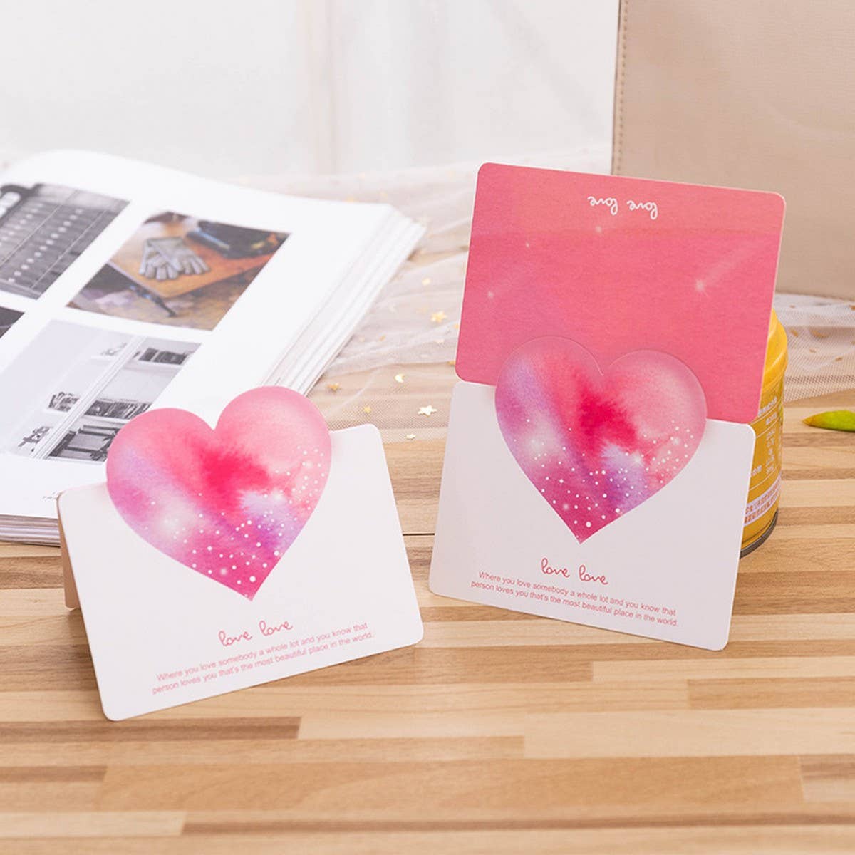 INS STYLE THREE-DIMENSIONAL LOVE GREETING CARD