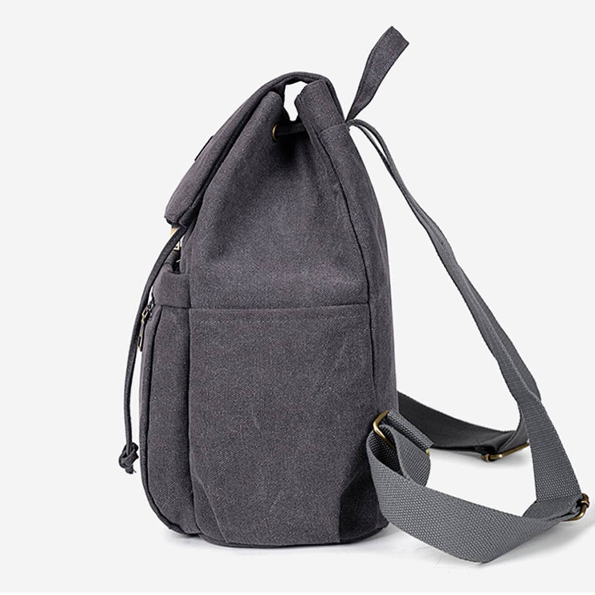 SIMPLE VERSATILE BACK-TO-SCHOOL CANVAS BACKPACK_CWAB2202