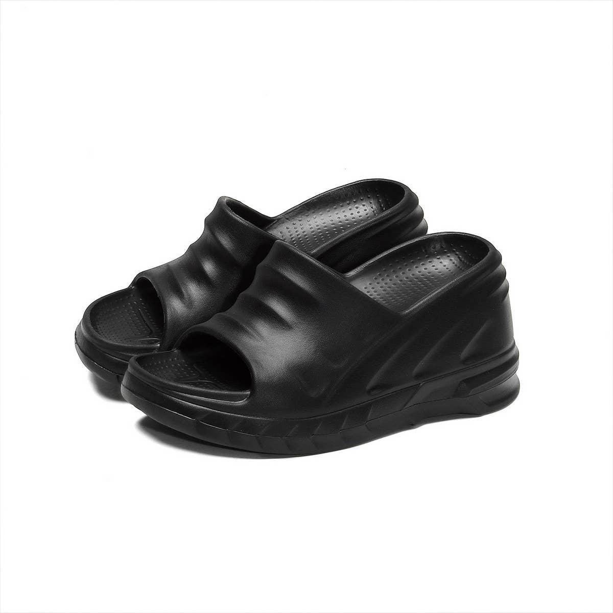 CASUAL 10CM THICK-SOLED SOFT-SOLED SANDALS_CWSHS0695