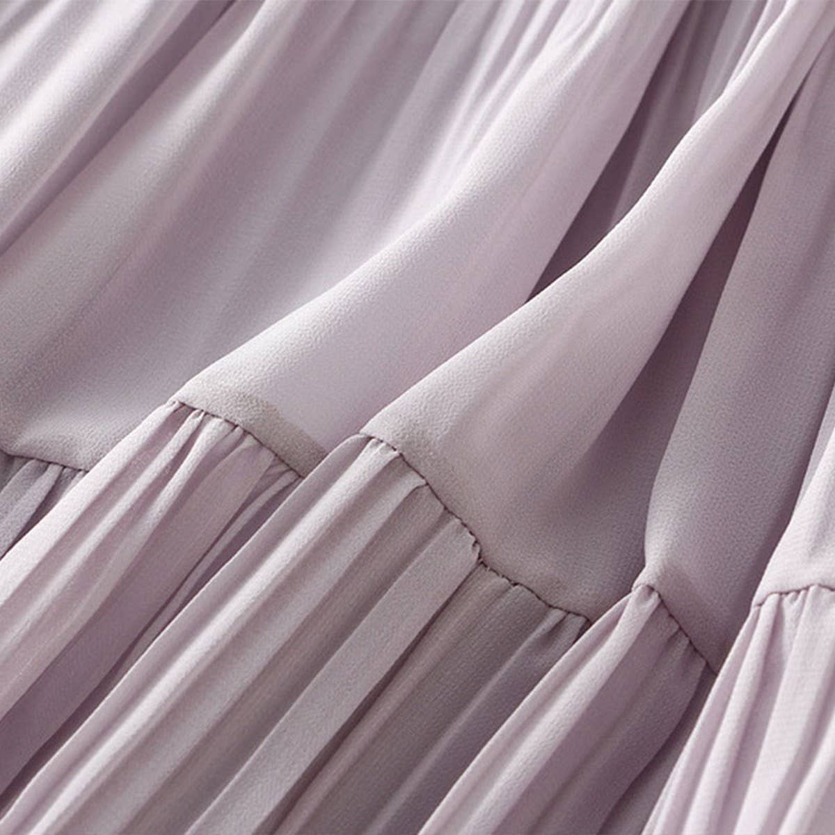 Fresh Chiffon A-Line Skirt with Youthful Vibes