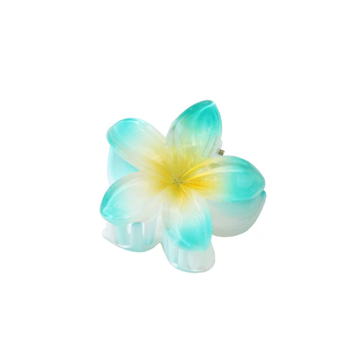 Candy Color Plumeria Hair Claw, Sweet Floral Clip_CWMM4985