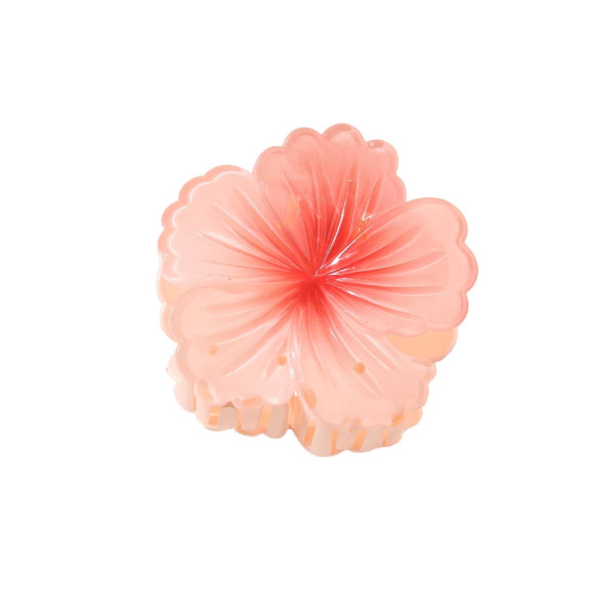 Gradient Flower Hair Claw - Elegant Summer Style