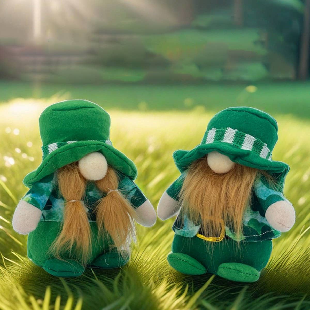 ST. PATRICK'S DAY GREEN HAT DOLL ORNAMENT_CWMM3441