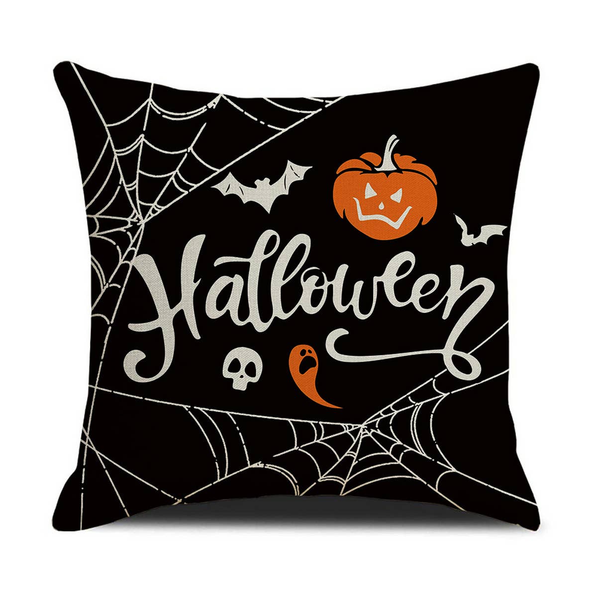 HALLOWEEN CARTOON FUNNY LINEN PILLOWCASE