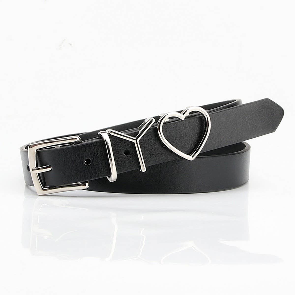 CLASSIC SIMPLE I LOVE YOU THIN BELTS_CWABE0396