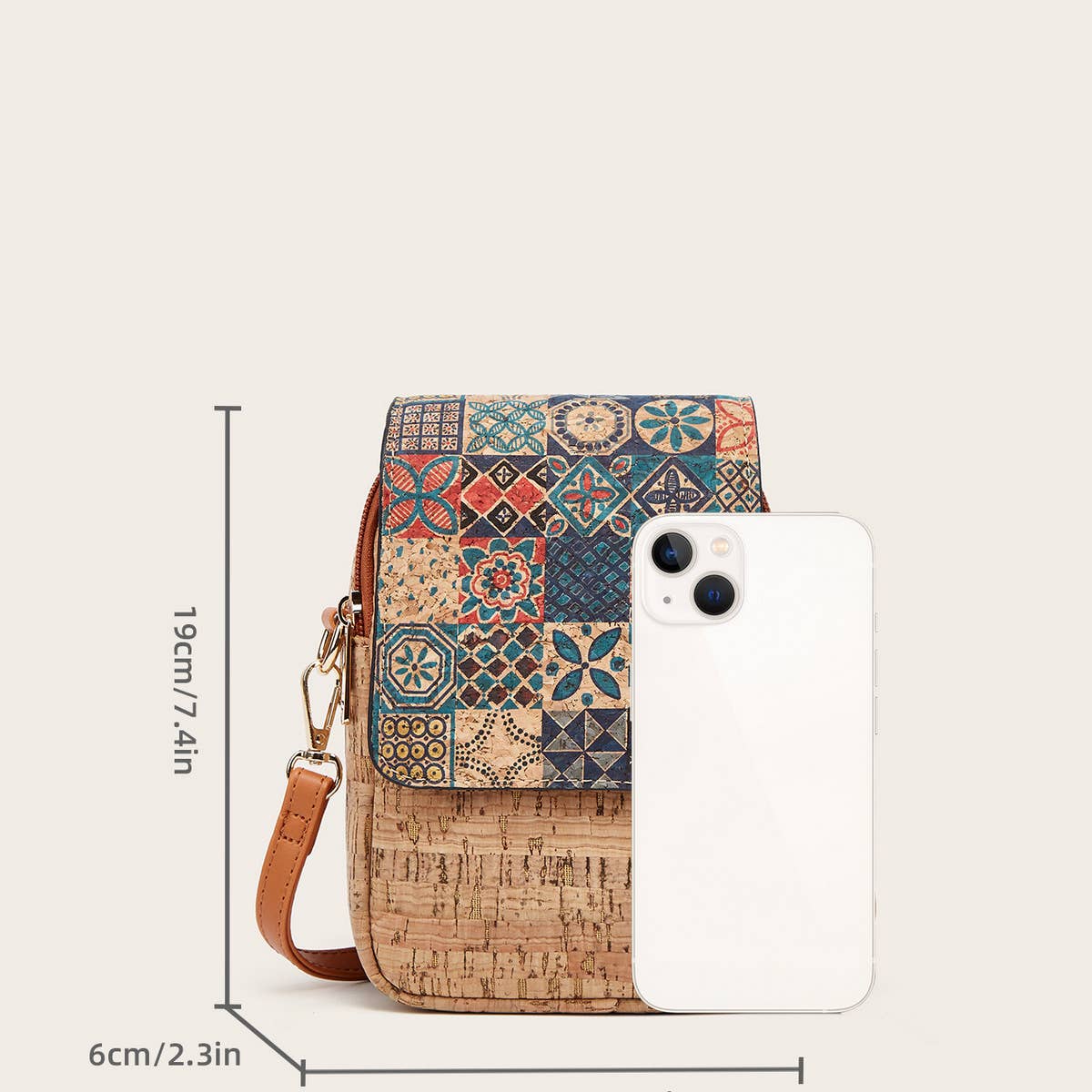 VINTAGE COIN PURSE MULTI-LAYER SHOULDER BAG_CWAB2645