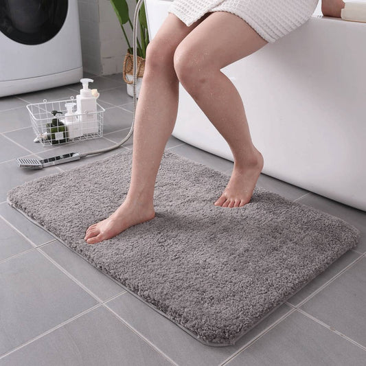 WATER-ABSORBENT NON-SLIP THICK BATHROOM MAT
