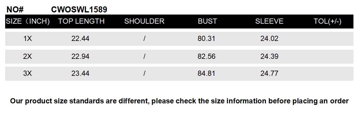 CWOSWL1589_PLUS Size Round Neck Long Sleeve Sweater