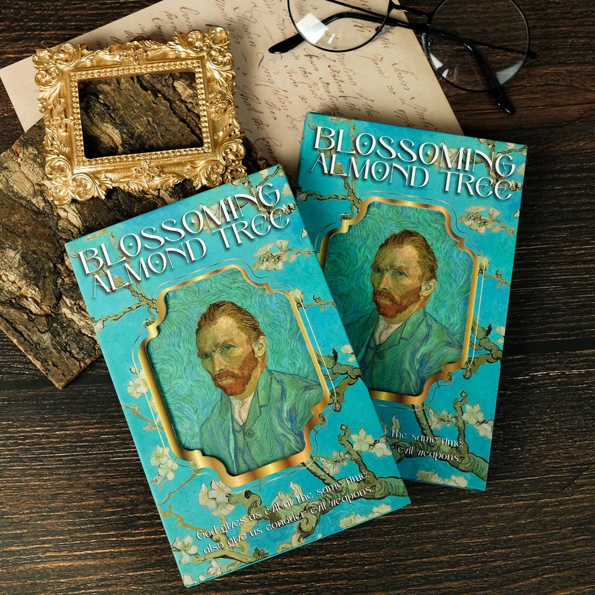 MAGNETIC APRICOT BLOSSOM DIY NOTEBOOK