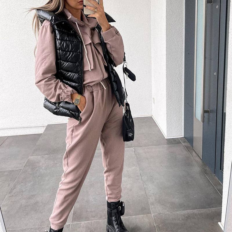 STYLISH LOOSE CASUAL PANTS AND ANKLE TRACKSUIT