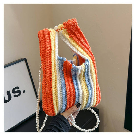 FASHION HANDMADE CROCHET PEARL NECKLACE_CWAB2408