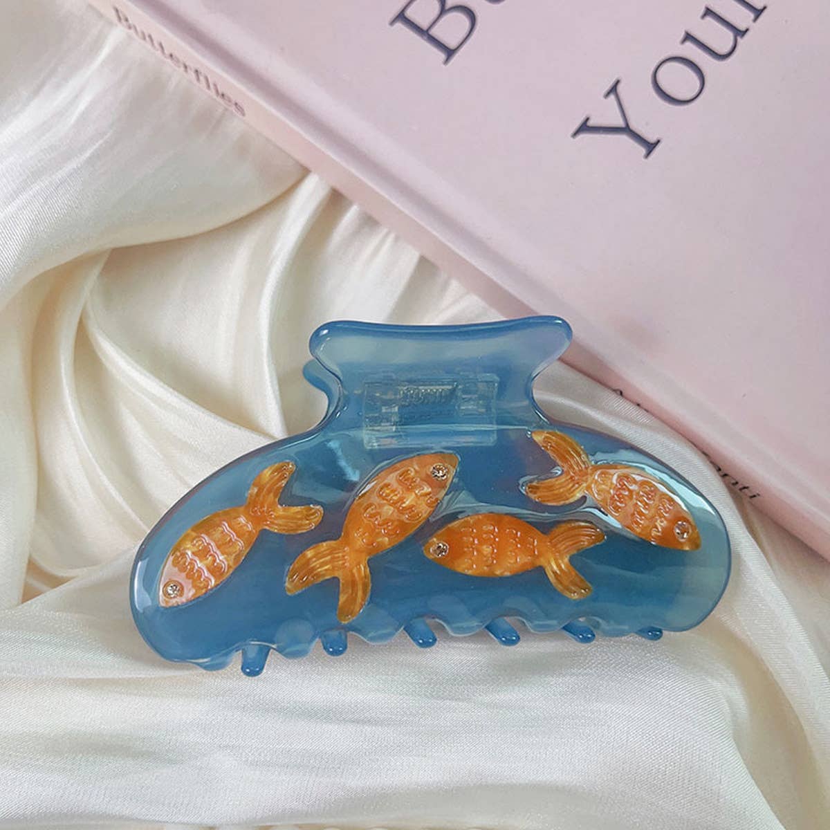 HIGH-QUALITY ROSE FLOWER SPLICING HAIR CLIP_CWAHA1345