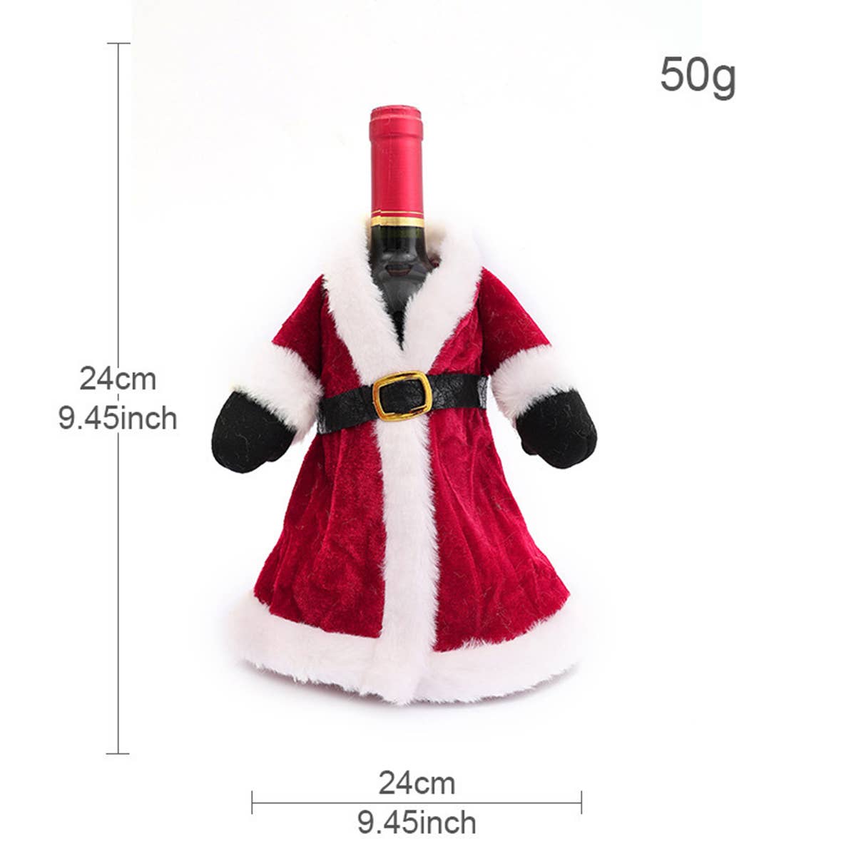 CWMM9393_CHRISTMAS DRESS CREATIVE WINE BOTTLE COVER