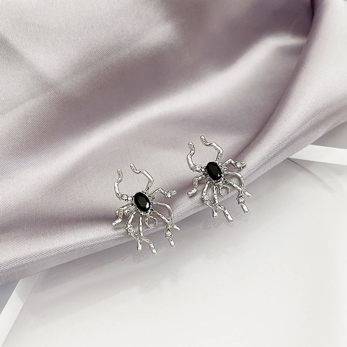 HALLOWEEN PERSONALIZED SPIDER EARRINGS