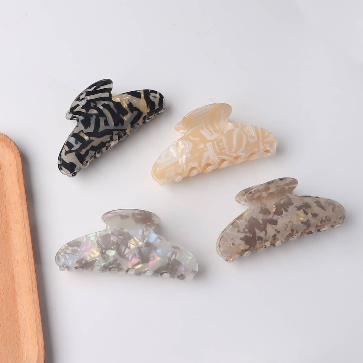 CWAHA1413_CREATIVE SIMPLE LARGE HAIR CLAW CLIP