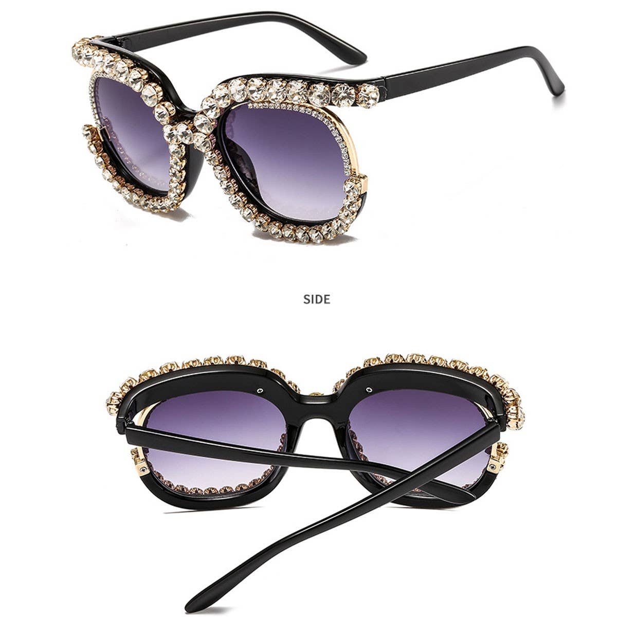 FASHIONABLE WOMEN'S DIAMOND SUNGLASSES