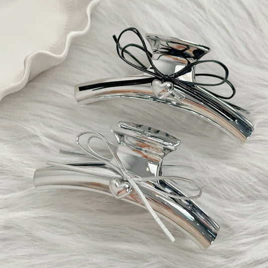 NICHE DESIGN BOW HEART PENDANT HAIRPIN_CWAHA2374