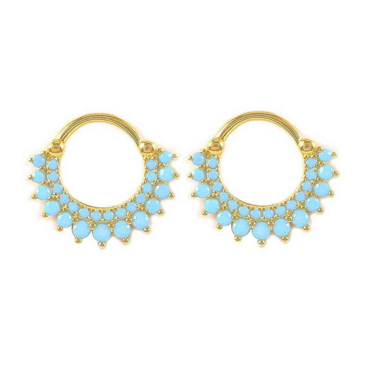 FASHION PERSONALITY SUNFLOWER EARRINGS_CWAJE1734