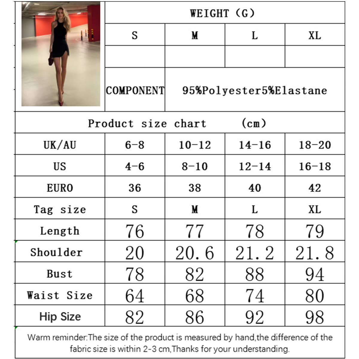 Sexy slit slim-fit wrap hip short dress