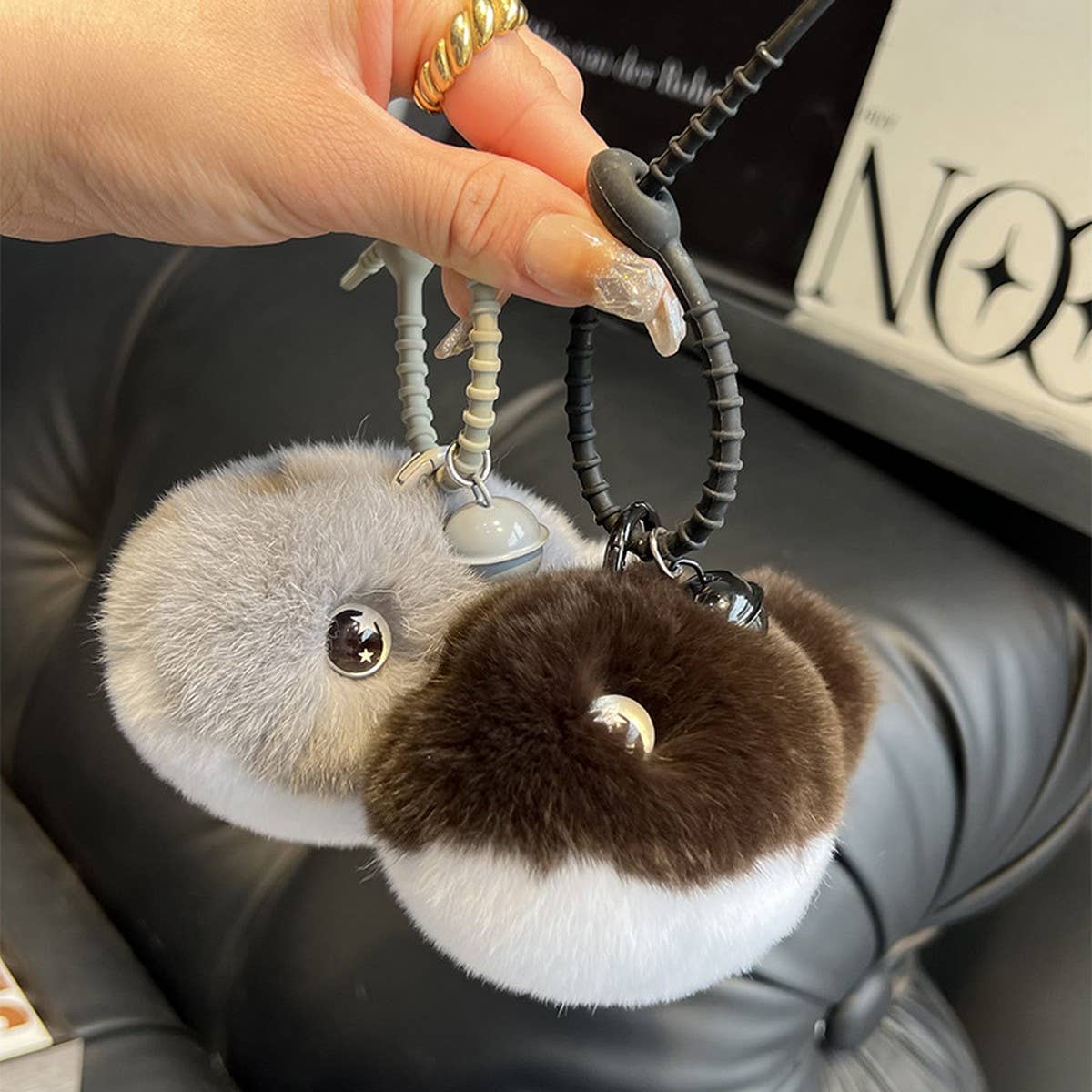 CUTE LITTLE FISH AND DOLPHIN CAR KEYCHAIN PENDANT