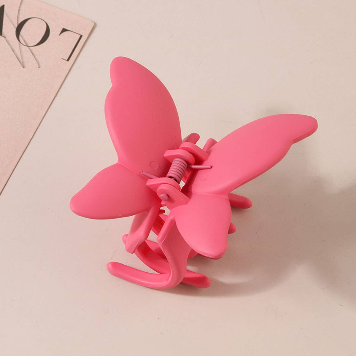 Matte Butterfly Hair Claw Clip ? Strong & Stylish_CWAHA0087