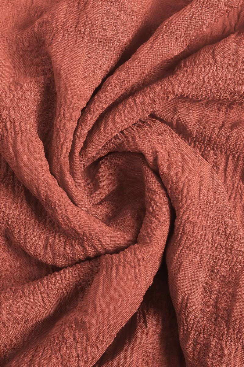 CWDSD6687_STRAPLESS SOLID COLOR TEXTURED PLEATED DRESS