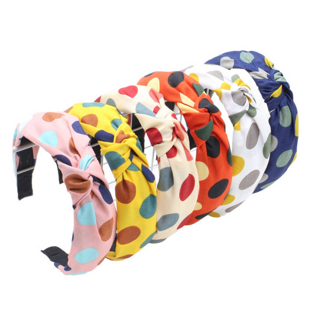 SIMPLE WIDE-BRIMMED FABRIC CROSS-KNOT HEADBAND_CWAHA1677