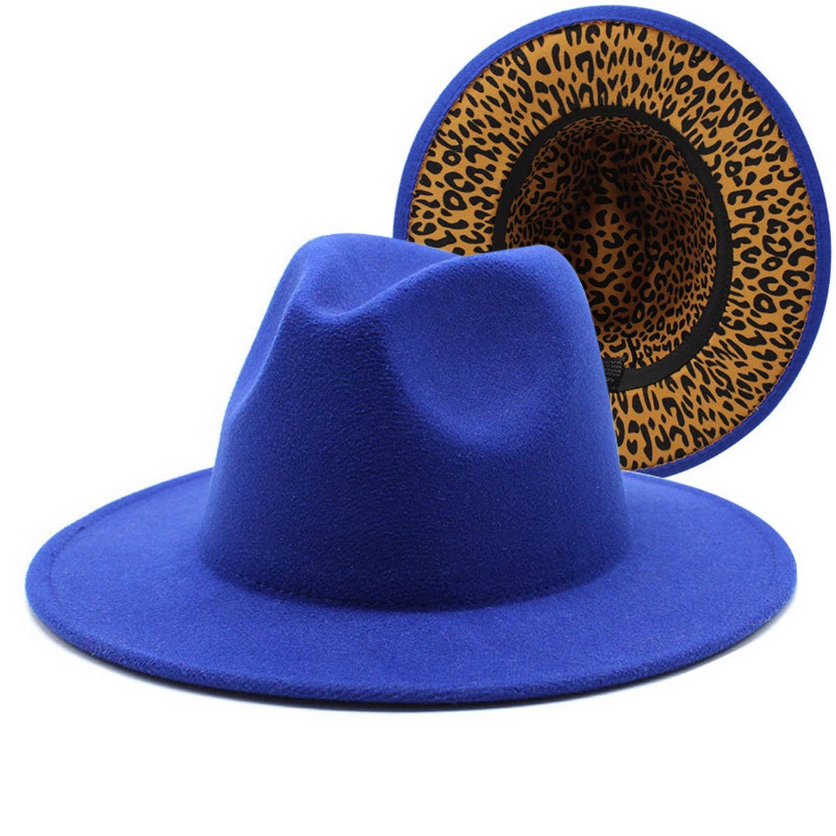 THICKENED DOUBLE-SIDED HAT TWO-COLOR JAZZ HAT_CWAH2536