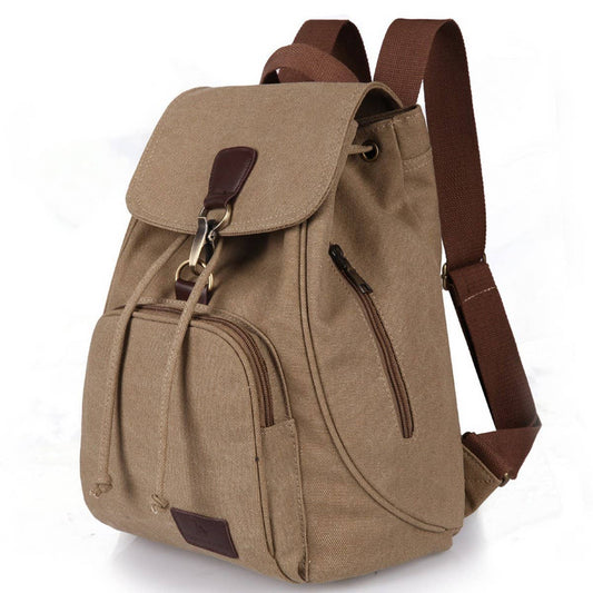 BACK-TO-SCHOOL CANVAS BACKPACK,LAPTOP COMPARTMENT_CWAB2212