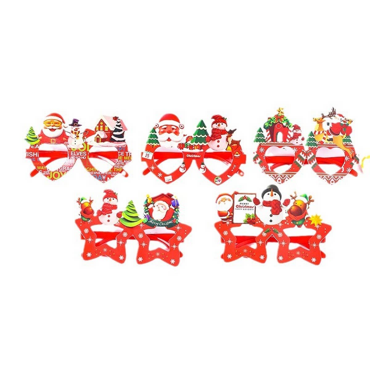 CREATIVE CHRISTMAS GIFT DECORATION GLASSES FRAME